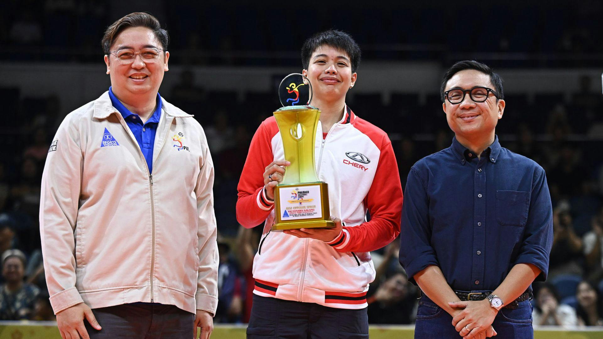 Ara Galang extra motivated after first PVL award as Best Opposite Spiker